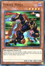 Yu-Gi-Oh TCG SHVA-EN021 SR Strike Ninja Shadows in Valhalla