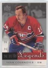 2001-02 Upper Deck Legends Yvan Cournoyer #35 HOF 0a4
