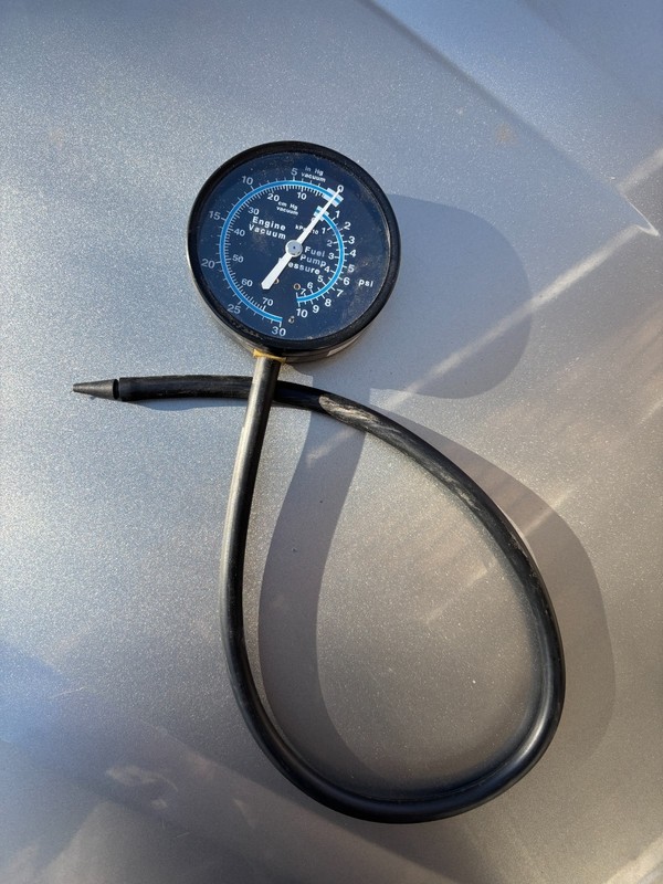 ENGINE/ FUEL Pump and Vacuum Tester Gauge -Fuel Pump Tester Gauge Kit-FOR PARTS