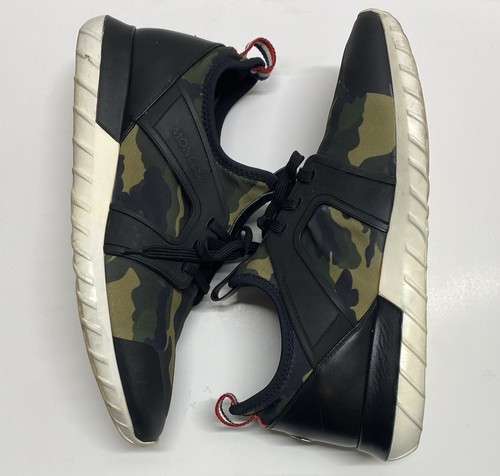 Moncler Emilien Camo Shoes Sneakers Men's Size 11