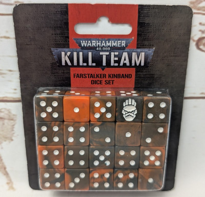 Farstalker Kinband Dice Set Kill Team Warhammer 40k New Sealed GW