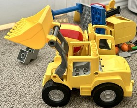 LEGO Duplo Stone Quarry 5653 Incomplete Construction Vehicles Workers  Cement