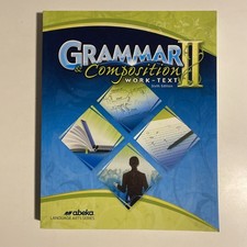 Abeka Grammar & Composition ll Worktext No Wr...