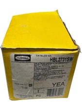 Hubbell HBL2731SW Watertight Safety Shroud, Male Plug 30A 3-Phase 480V **SALE**
