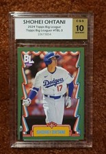 *SHOHEI OHTANI* 2024 Topps Big League Leaguer #TBL-3 *CGS 10* L.A. Dodgers 