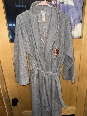 EUC Disney Winnie the Pooh Tigger Vintage Y2K Bath Robe Womens Size Large