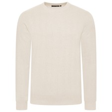 Mens Knit Sweatshirt Jumper Crew Neck Pullover Cotton Winter Warm Chevron Top