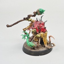 Skaven Pestpriester bemalt - Warhammer Armee Fantasy Age of Sigmar