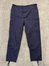 US Military Propper Combat Trousers Mens Large Regular Blue Ripstop