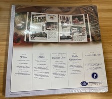 Creative Memories 12x12 Old Style White Page Refill 15 Sheet Scrapbook Pages