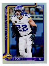 2025 Topps Chrome Harrison Smith Refractor #204 SP Parallel Vikings NFL Football