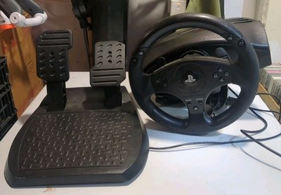 Thrustmaster T80 Racing Wheel and Pedals for PlayStation PS3 PS4 Wired Black