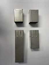 Set of (2) Boekel Scientific Pipet Sterilizing Can Canister Stainless Steel