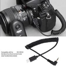 RM-VPR1 3.5mm/2.5mm S2 Shutter Release Cable for  A7Iii A9/A99 ii A7 ii