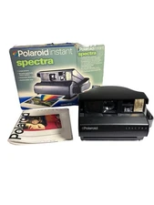 Vintage Original Polaroid Spectra Instant Image Camera / Box / Manual