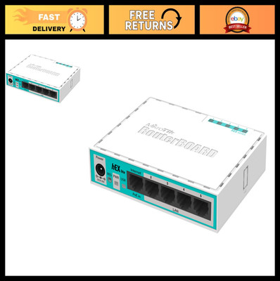 Routerboard RB750R2 Hex Lite - High-Performance Router, Gigabit Ethernet, Compac