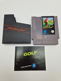 Golf - Nintendo NES - PAL Deutsch - OVP - Anleitung - NOE