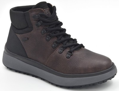 Geox Men's Granito Waterproof Ankle Boot Coffee