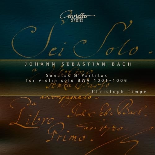 Christoph Timpe - J.S. Bach Sonatas And Partitas For Violin Solo Bwv 1 - G4Z-image