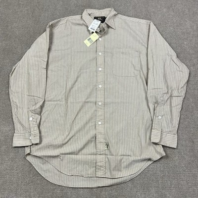 90s RRL Ralph Lauren シャツ Vintage 90s Ralph Lauren RRL Double RL Striped Button Up Dress