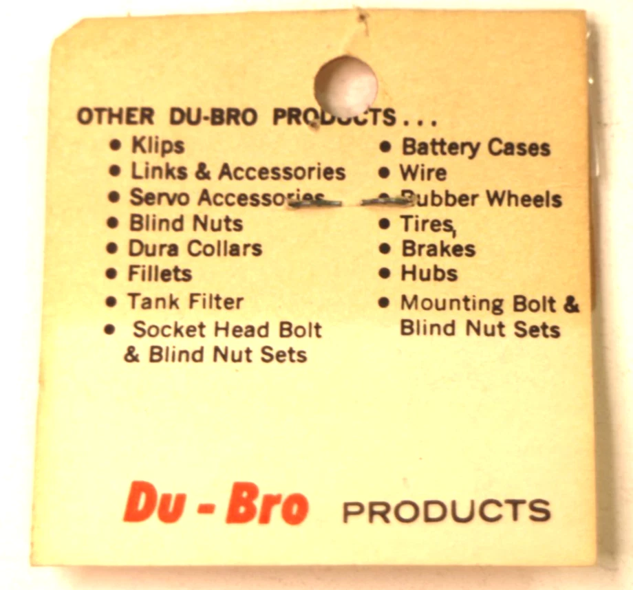 Du-Bro (2) Each Threaded Couplers for Kwik Links 1/16" Wire #TC-25 For R/C New - Image 3 of 3
