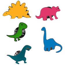  5 Pcs Épingles Dinosaures Pour Sacs À Dos Broches Femmes Vêtements