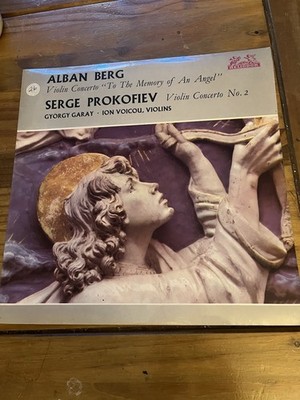 89 786 Berg Prokofiev Violin Concerto Gyorgy Garay Ion Voicou NM Heliodor STEREO