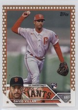 2023 Topps Complete Set Fanatics Exclusive Gold Star David Villar #277 14dq