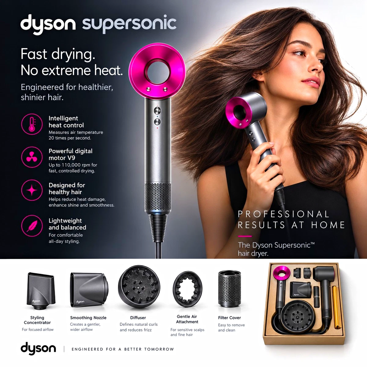25+ Dyson Gray Hair Dryers for sale | Updated Oct 2026