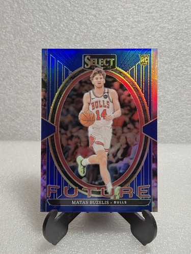 Matas Buzelis RC 2024-25 Panini Select Basketball #24 Future Blue /75