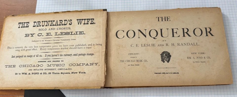 复古音乐书 1880 The Conqueror — 第 2/4 张图片