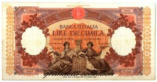 BANCONOTA 10.000 LIRE REGINE DEL MARE BANCA D' ITALIA 12/05/1960 LIRE DIECIMILA