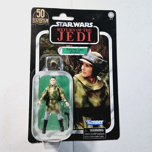 Star Wars Return Of The Jedi 50th Anniversary "Princess Leia (Endor)" Figure
