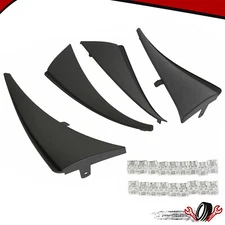 For 2014-2019 Chevy C7 Corvette Stingray/ Z06 Front &Rear Splash Guards Mud Flap