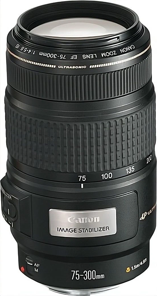 CANON image stabilizer 75-300 専用ケース付き Canon EF 75-300mm Image Stabilization Camera Lenses for sale - eBay