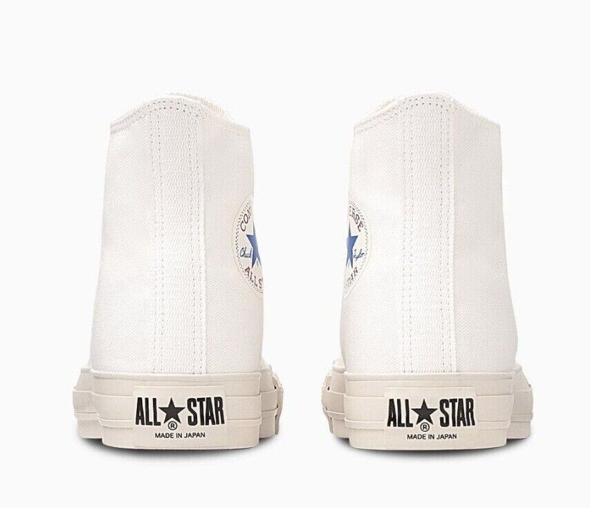 Converse Canvas All Star J 80s Hi White Made in Japan Converse Canvas All Star J 80s Hi White Made in Japan
