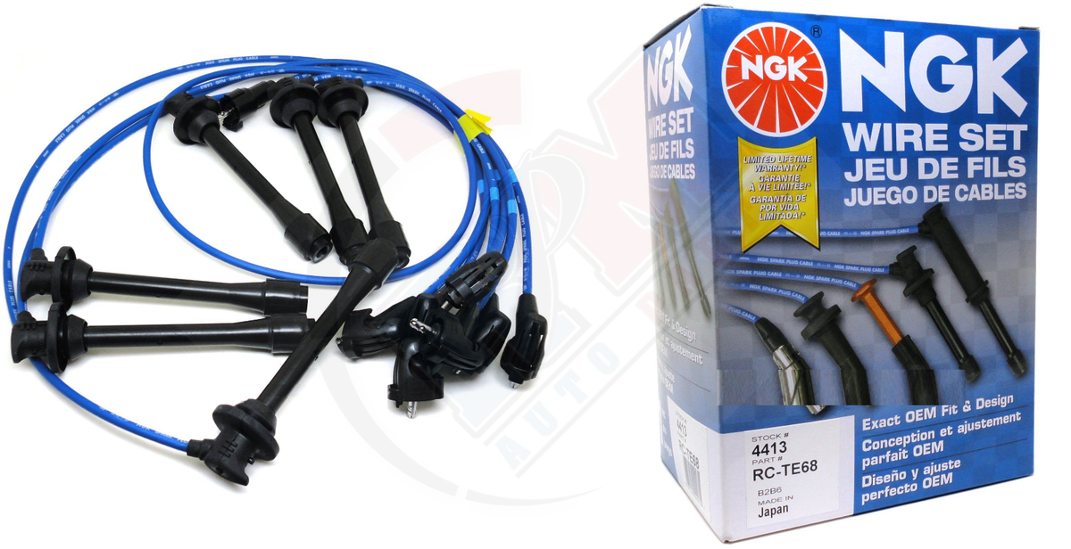 NGK Spark Plug Wires Fits 93-97 Toyota Land Cruiser FZJ80 96