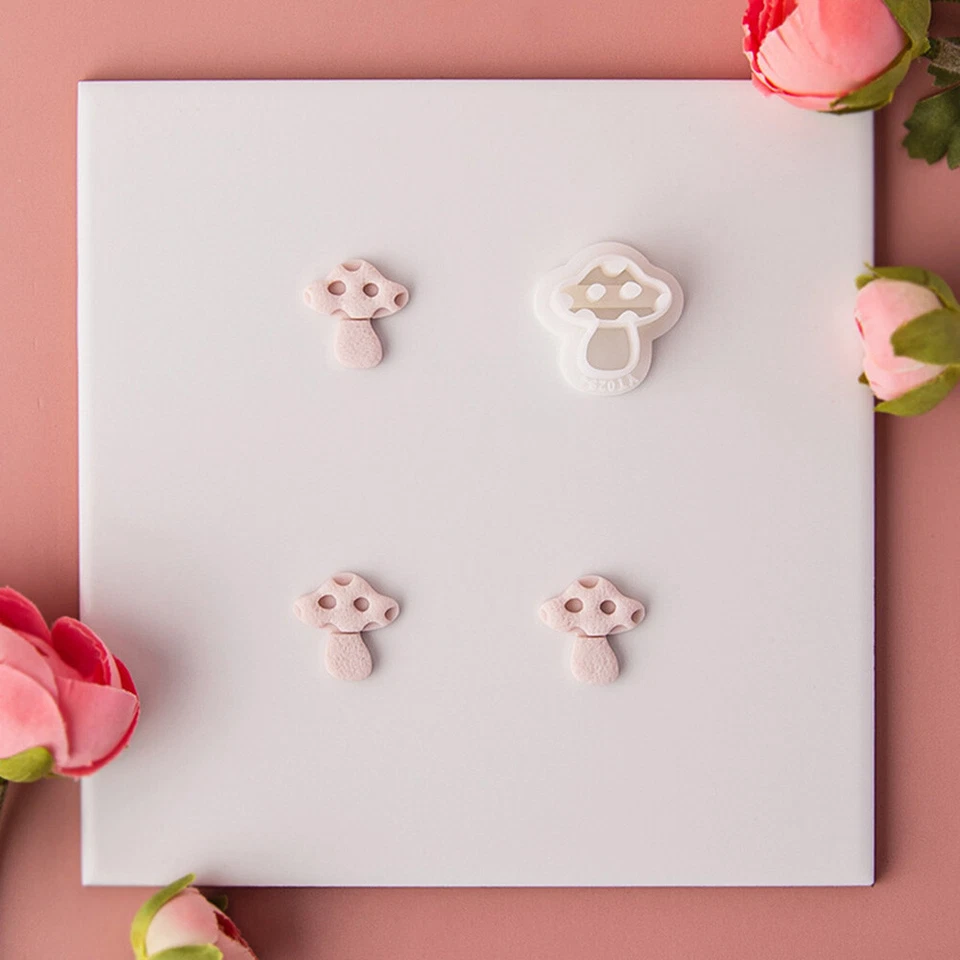 1PC Polymer Clay Cutter Mould Plastic Mold DIY Earrings Pendant Pottery Cutting - Image 2 of 4