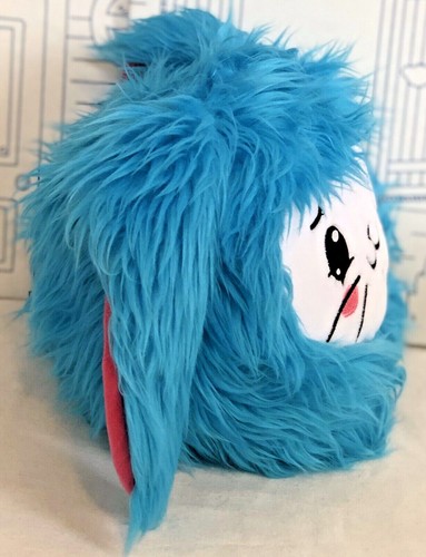 Pikmi Pops Jumbo Blue Huddy Bunny Plush Fluffy Sweet Scented Animal Doll NWOT - Picture 4 of 12