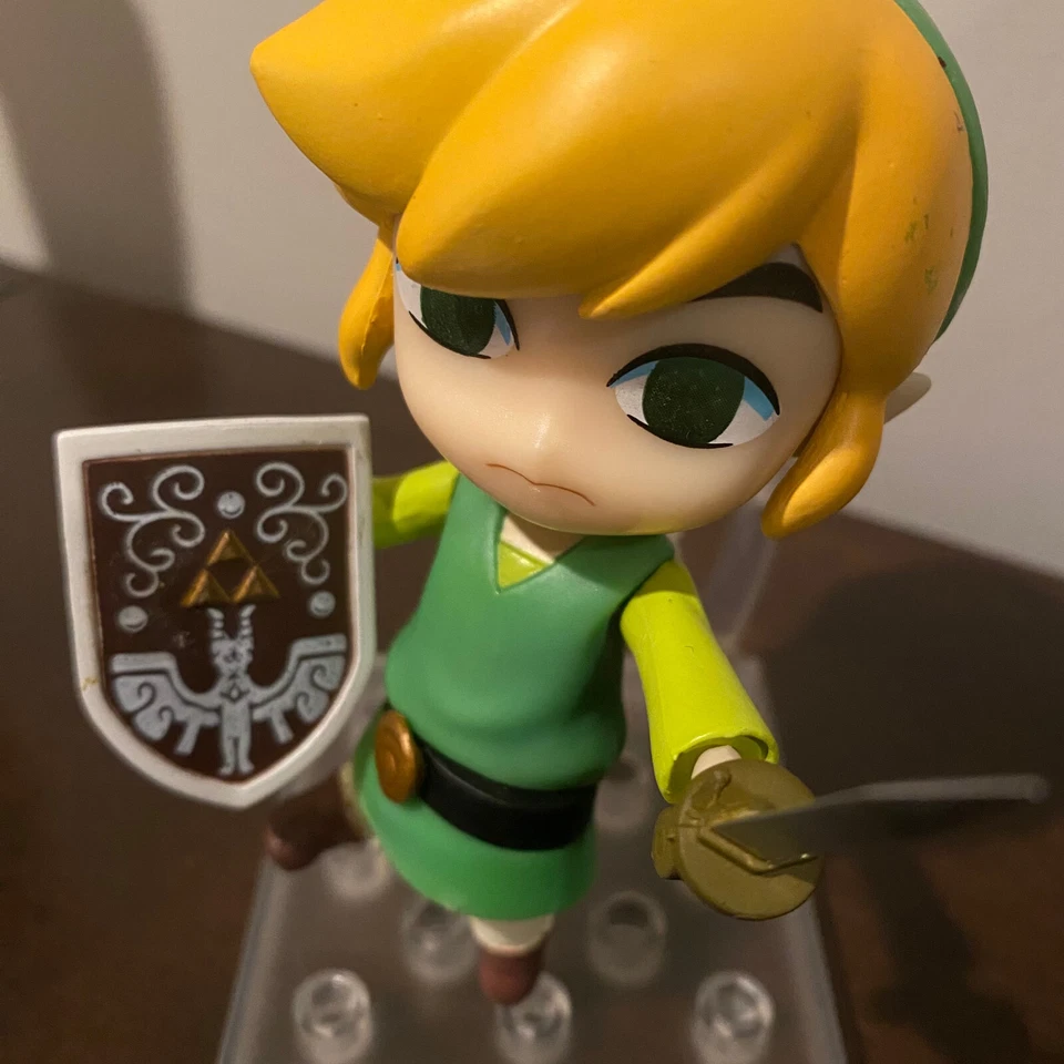 Link The Legend of Zelda Wind Waker Action Figure Goodsmile Nendoroid Figure 413 - Image 3 of 4