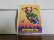 GARBAGE PAIL KIDS SERIES 4 1986 DYIN DINAH