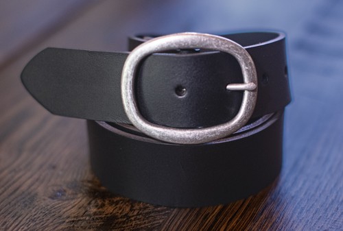 1.5” Full Grain Buffalo Leather Men’s Belt – Work Belt - 3 Colors - Made in USA - 第 11/13 張圖片