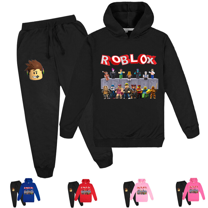 Boys Girls ROBLOX Kids Spring Fall Hoodies Pullover ...