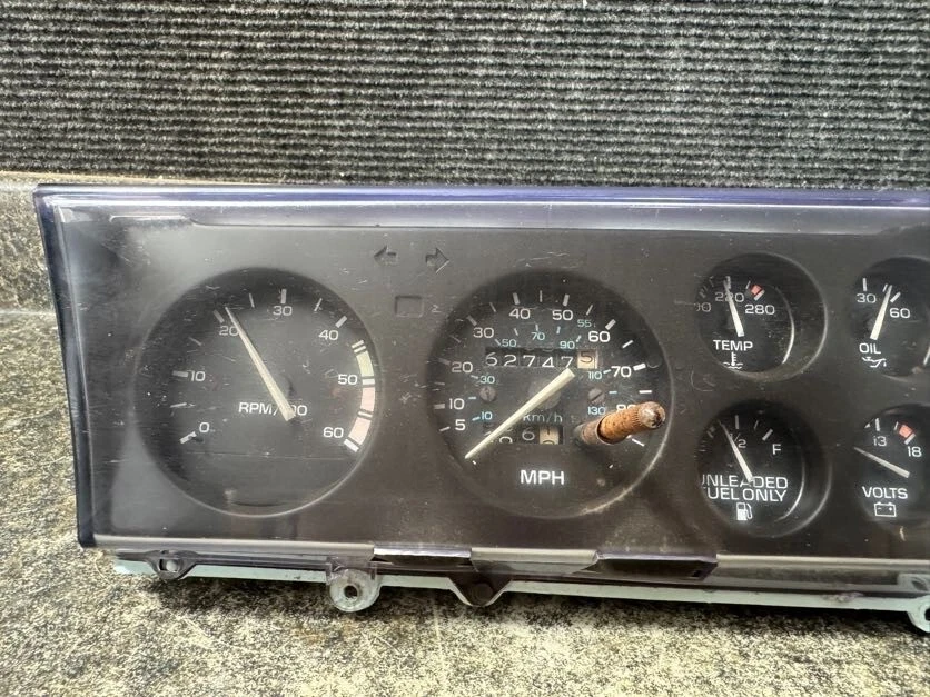 82-87 Olds Cutlass Supreme G-Body RWD Instrument Cluster Gauge Speedometer - Image 2 of 4