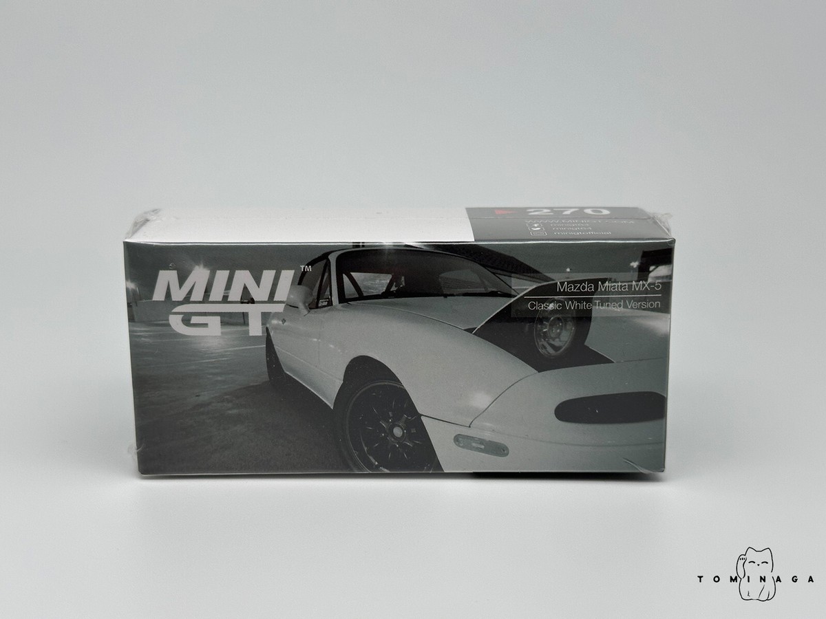 ミニカー MINI GT Mazda Miata MX-5 Classic White MINIGT.com