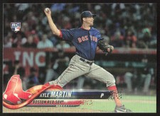 2018 Topps Update Kyle Martin #US117 Rainbow Foil RC Boston Red Sox