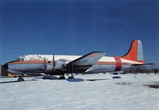 Airline Postcards       Trans Fair DC-4    C-GCTF    c/n 27281/227