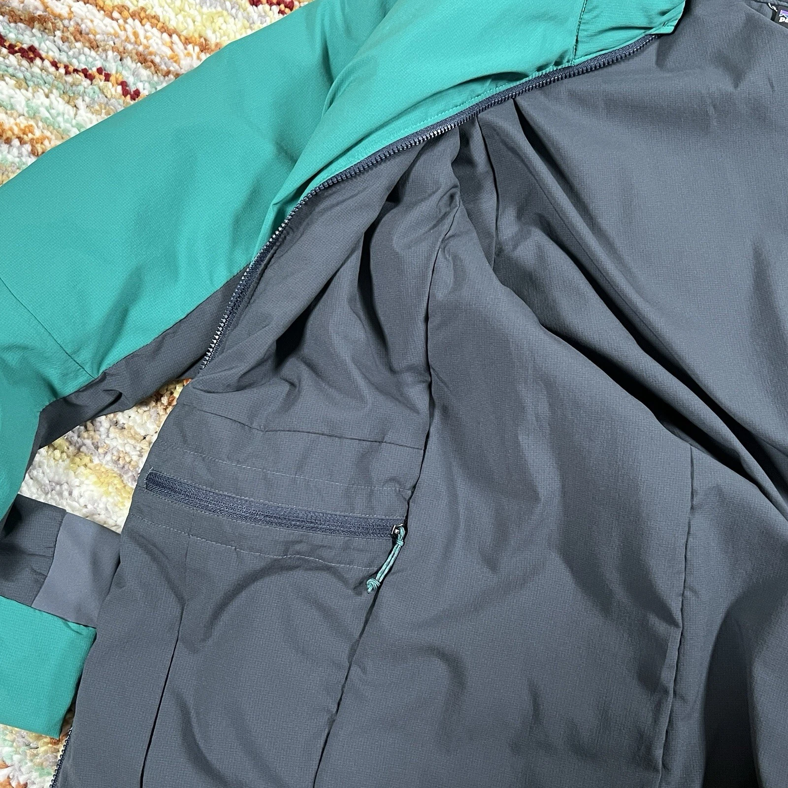 patagonia nano air airshed thermal puffer forge grey jacket