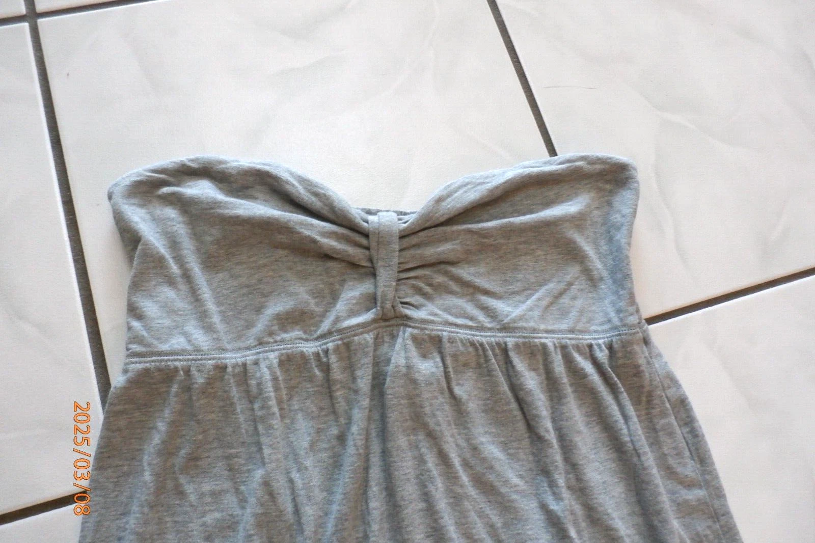 UNDERCOVER Victorias Secret ROSA abito donna grande Y2K anni 90 volant senza spalline babydoll G882