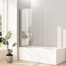 Duschwand Für Badewanne Faltbar Badewannenaufsatz Duschtrennwand Duschtrennwände